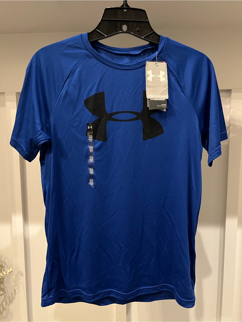 Under Armour Royal Blue Short-Sleeve Logo Performance Tee